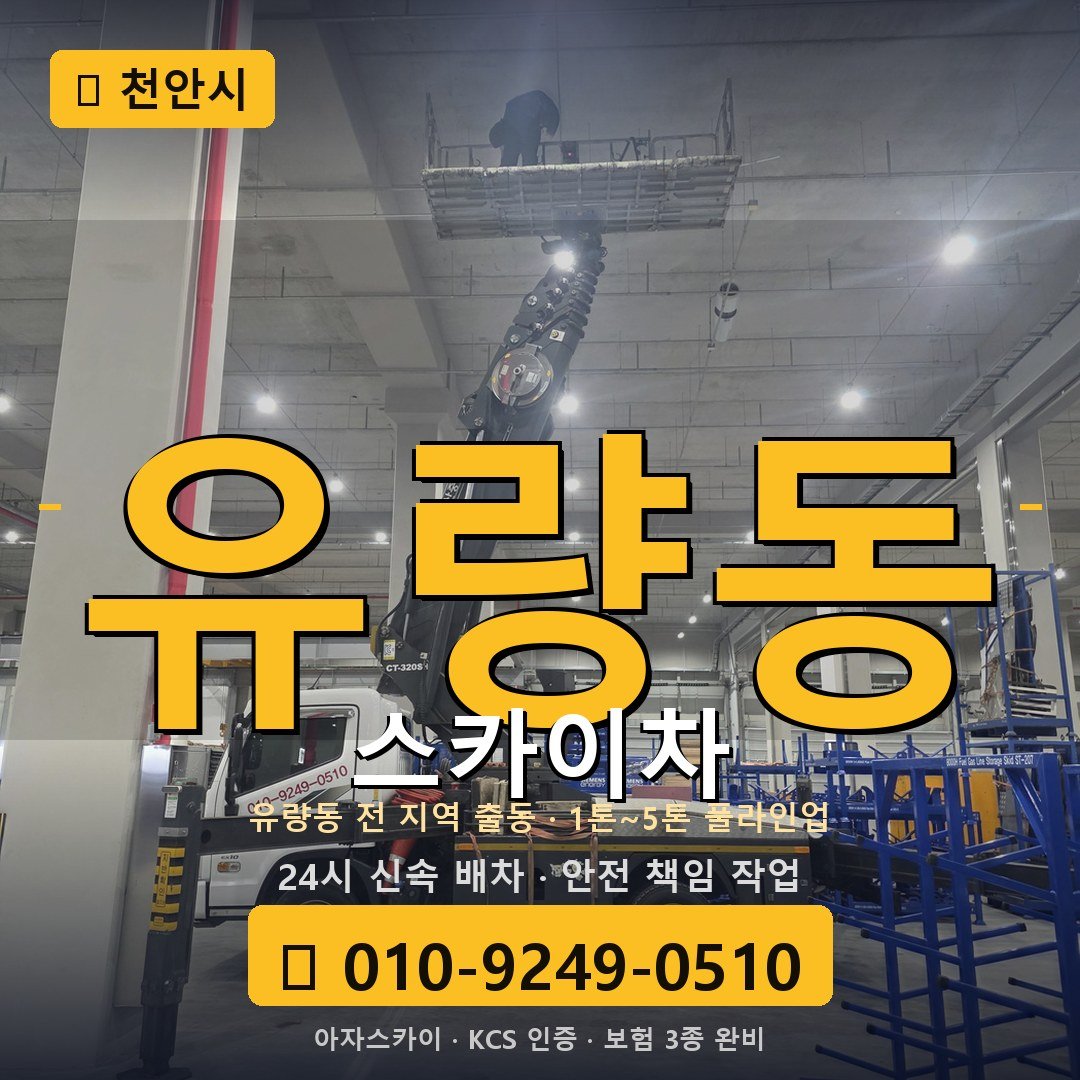 천안 유량동 스카이차 - 아자스카이